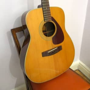 Vintage Yamaha FG-280 jumbo acoustic guitar 1976 Spruce top