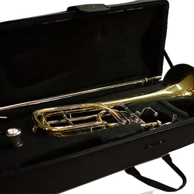 Schiller Studio Elite Double Trigger Bass Trombone - Gold image 8