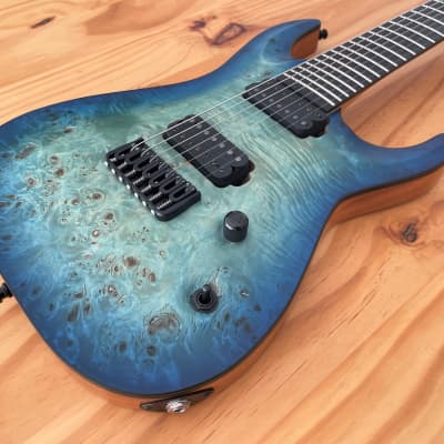 Edwards by ESP E-HR7-FX BM - Aqua Burst | Reverb