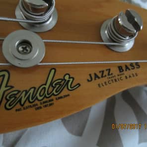 Fender 60th Anniversary Power Jazz Bass Classic Series 2006 Honey Blonde Fishman Piezo Bridge W/Case image 9