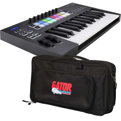 Novation Launchkey 25 MK3 Keyboard Controller - Carry Bag Kit
