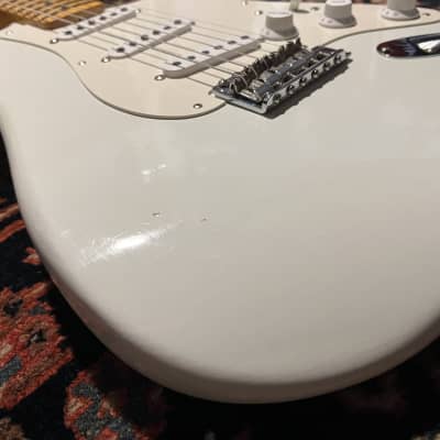 Fender Fender Custom Shop 57 C-shape neck Stratocaster 2019 - Olympic White image 6