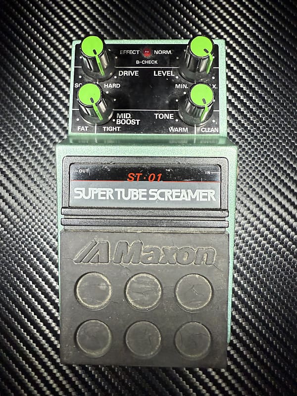 Maxon ST-01 Super Tube Screamer 1984 - 1987 | Reverb