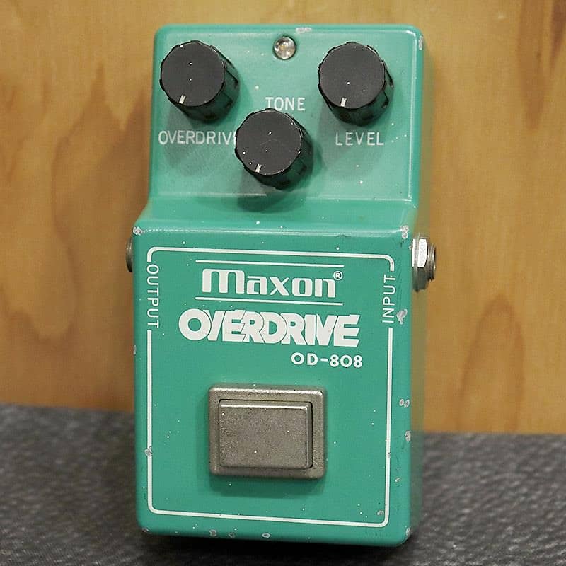 Maxon 80’s OD-808 Vintage OD-808 OVERDRIVE “Large Case”【VINTAGE】 – PEDAL SHOP CULT