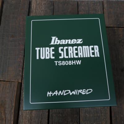 Ibanez TS808HW Hand-Wired Tube Screamer Overdrive 2009 - Present - Green image 2