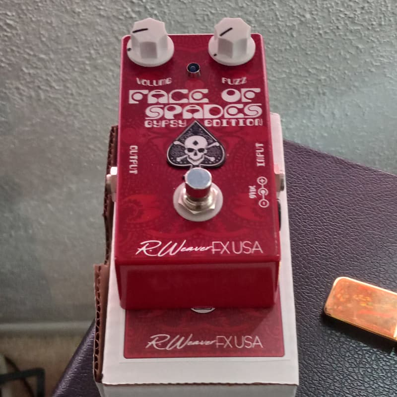 ギター R.Weaver FX Face OF SPADES gypsy Edition R Weaver FX Face of Spades Gypsy Edition Fuzz Pedal (Used