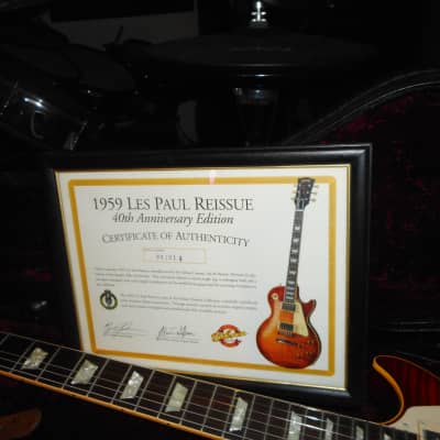 Gibson Custom Shop Historic Collection 40th Anniversary '59 Les 