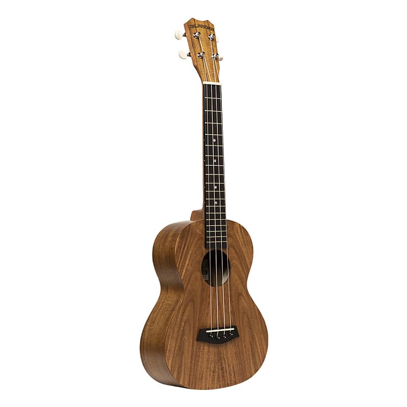 Islander Traditional Tenor Ukulele With Flamed Acacia Top, AT-4 FLAMED image 1