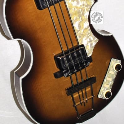 New Hofner H500/1-62, "Mersey" Beatle Bass, Made in Germany, Sunburst, with Hard Case and Tons of Goodies, *and* Free Shipping! image 11