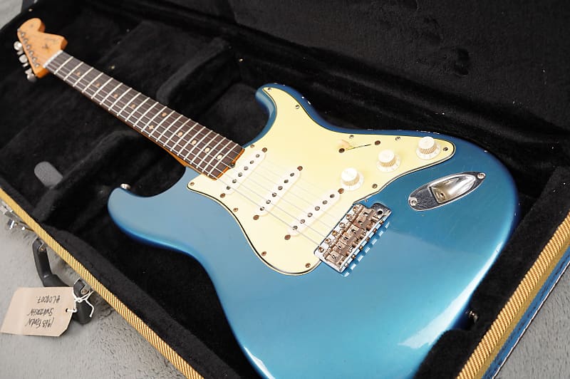 Fender Stratocaster 1963 - Lake Placid Blue Refin image 1