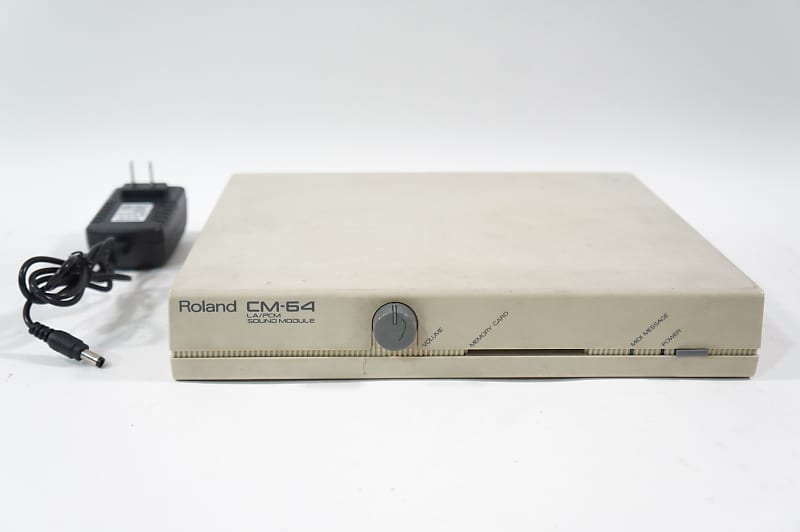 【希少】Roland　ローランド　サウンドモジュールCM-64 希少】Roland ローランド サウンドモジュールCM-64