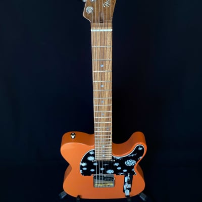 Houston Guitars HCG Tele-Style Fishman Coral 2021 image 8