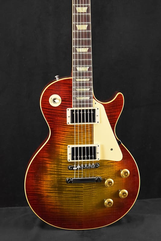 ギター Gibson Custom Lespaul '59 Reissue Gibson Custom Shop '59 Les Paul Standard Reissue VOS in Iced Tea