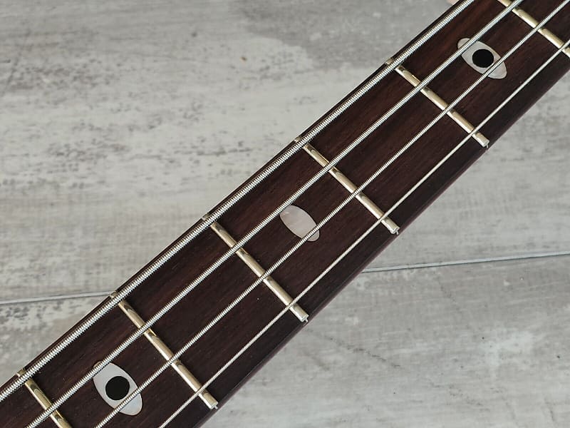 国産 AriaProⅡ INAZUMA V 1983年製 ジャパンビン 1983 Aria Pro II Japan SB Elite-II Electric Bass (Deep Red