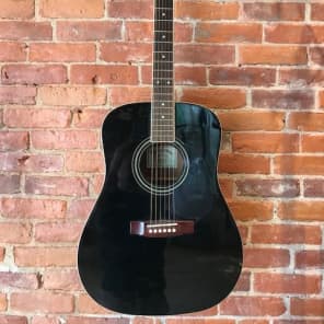 Sigma By Martin DM1 BK Dreadnought Acoustic Guitar | Reverb