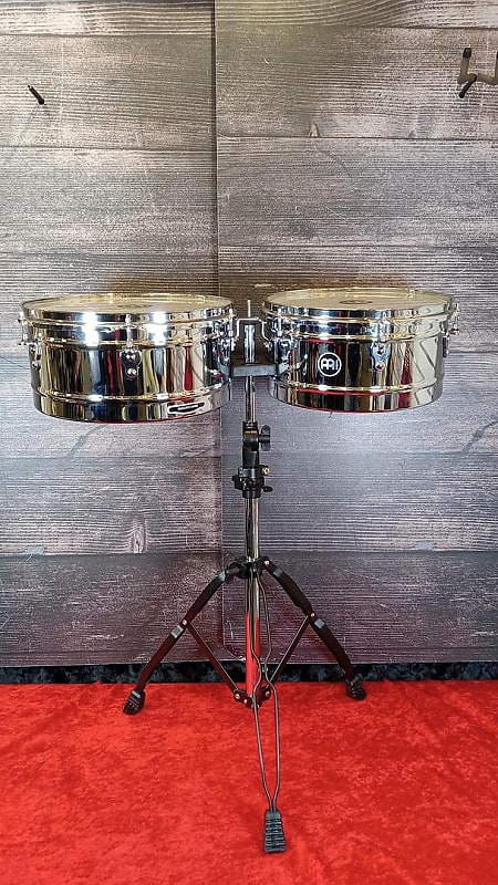 筋メダル」 Meinl (マイネル) ティンバレス 13&14 - 楽器/器材