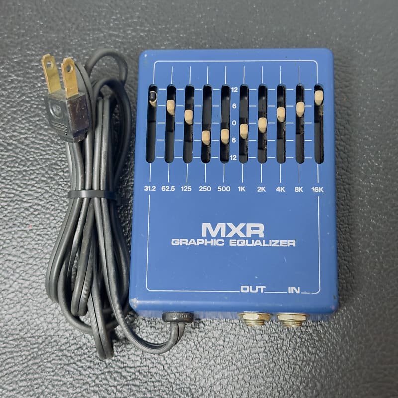 MXR MX-108 Ten Band Graphic Equalizer Effect Pedal 1976