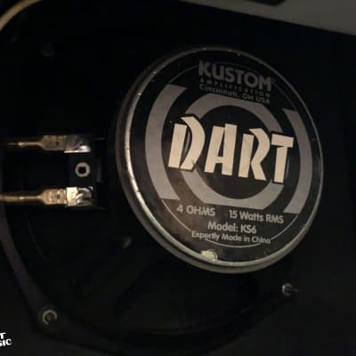 Kustom Dart 10FX 10W 1x6.5" Guitar Practice Combo Amp image 4