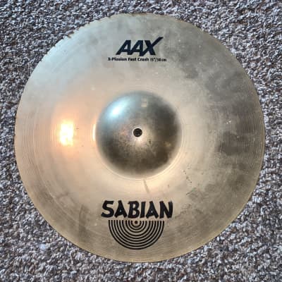 Sabian 15” inch AAX X-Plosion Crash Cymbal 2005 - 2018 image 1