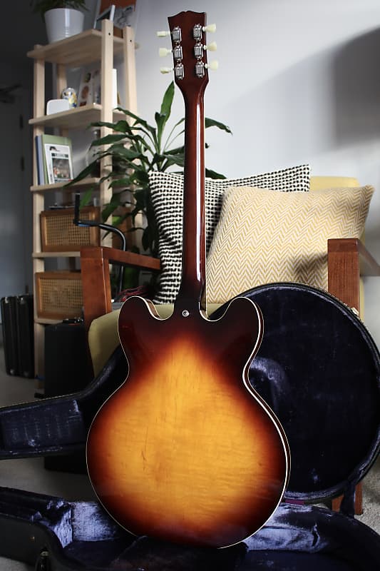 RARE '88 Burny RSA-100 ’60 ES-335 Sunburst Lacquer, Japan, Gakki, Fret  Nibs, VH1 Pickups, CLEAN!