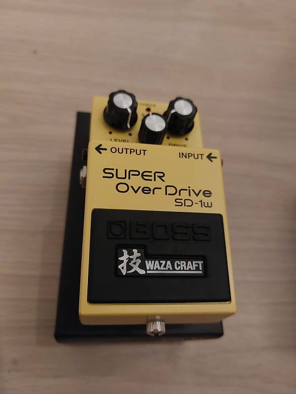 Boss SD-1w Super Overdrive Waza Craft Made In Japan | Reverb