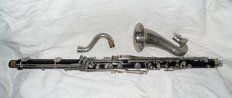 FREE SHIPPING SELMER BASS CLARINET AND CASE image 1