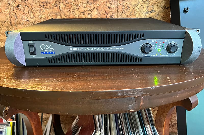 QSC PLX1202 1200 Watt Power Amp Low Use! Reverb