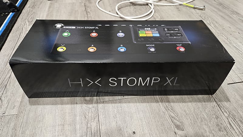 ギター line6 hx stomp(limited edition silver) Line 6 HX Stomp XL - Limited Edition Silver - Multi Effects