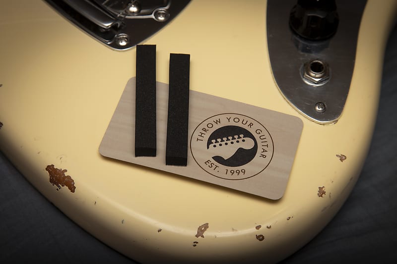 Fender Jaguar Foam Mute Strips High Density, Neoprene, Reverb