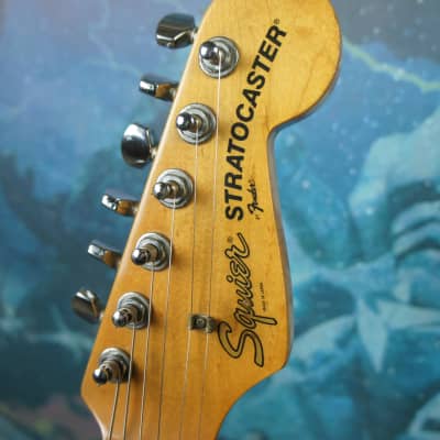 Squier Stratocaster SST-36 E Serial MIJ 1987 Sunburst | Reverb