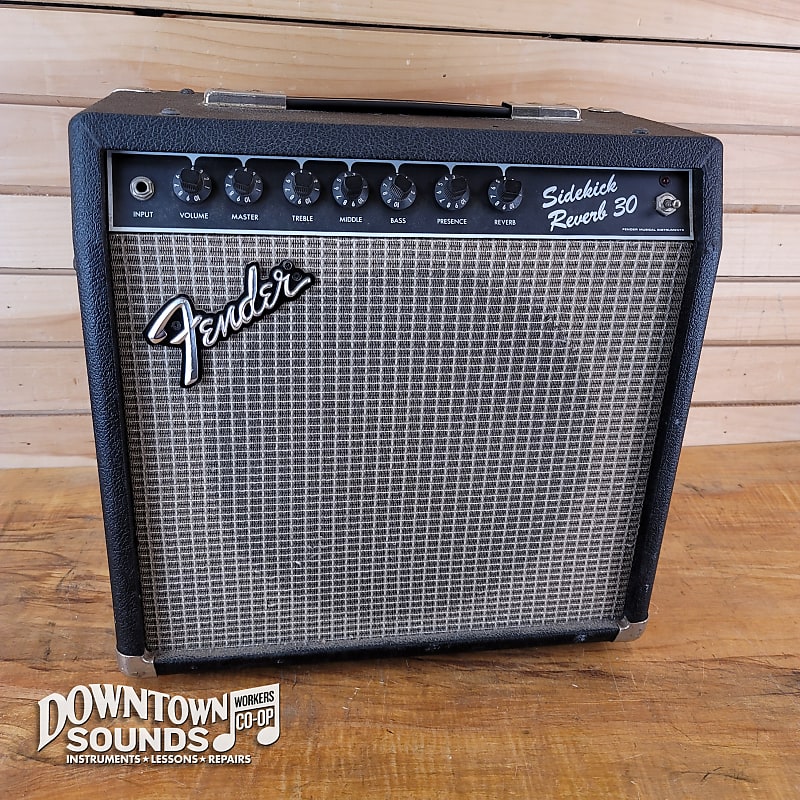 Made in Japan Fender Sidekick 30 Reverb Combo Amp - Real Spring Reverb!