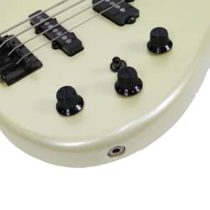Vintage 1984 Fender Jazz Bass Special White Pearl Finish Made in Japan image 10