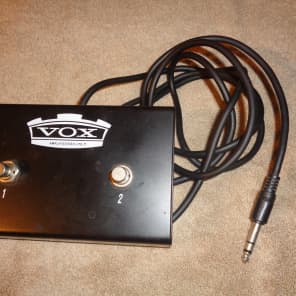 used Vox FS-2 2 button amplifier footswitch image 1