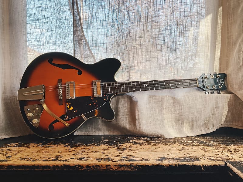 Legendary Guyatone SG-12T w/ Gold Foil pickups | Reverb