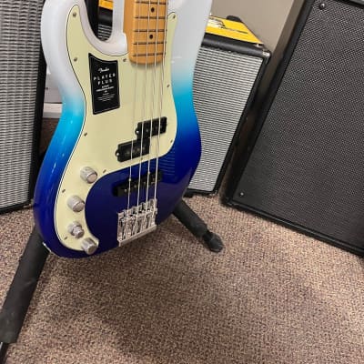 Fender Player Plus Precision Bass Left-Handed  - Belair Blue image 4