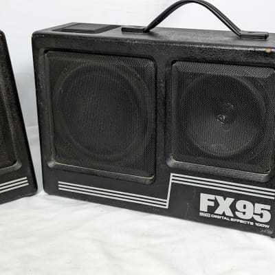 KRACO Digital Effects 100w FX 95 Speakers Truck Boxes Vintage Pair image 4