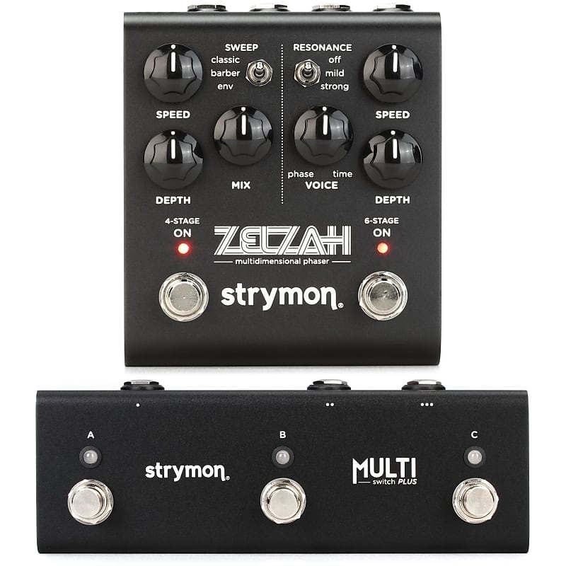 Strymon Zelzah Multidimensional Phaser and Multi Switch Plus