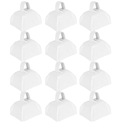 6 Pcs Metal Cowbells With Handle, Loud Cow Bells Noise Makers For Sporting  Events Football Games, School Cheering Hand Bell Percussion Musical