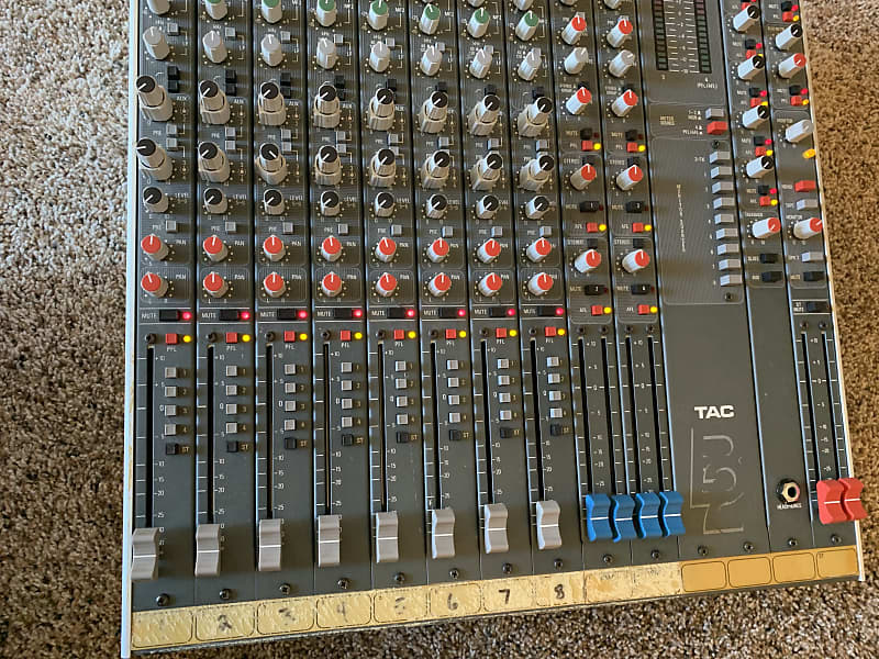 Vintage Amek / TAC B2 Mixing Desk Console Sidecar - Newer Acopian PSU -  8x4x2 w/British Style EQ