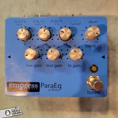 Empress Effects ParaEq w/ Boost Effects Pedal Used image 1