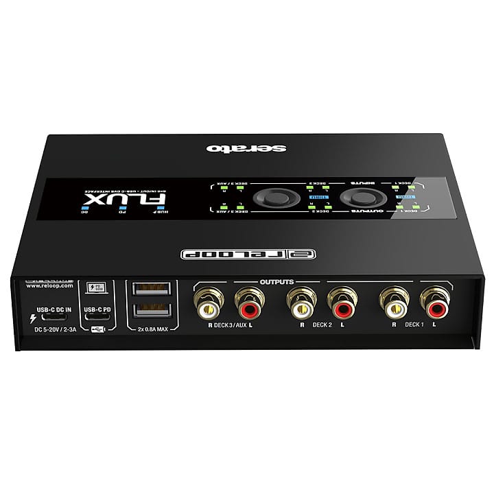 Reloop Flux 3-channel 6x6 DVS Interface | Reverb
