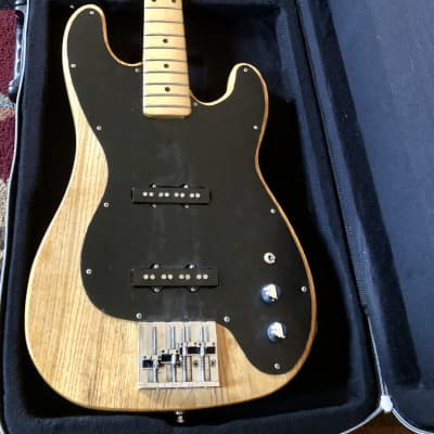 Fernandes Telecaster Bass TEB-75MW 1989 black 'signature Watanabe Mitsugu'  japan import | Reverb