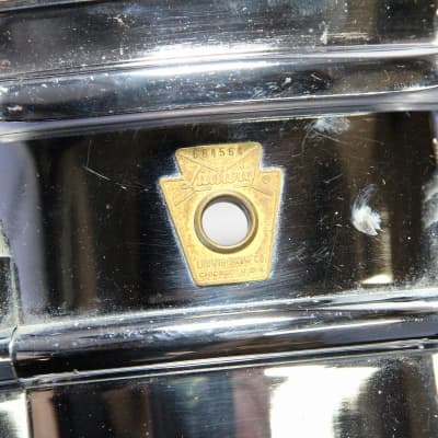 LUDWIG 1969 #400 14x5 Supraphonic 60s s/n654564 Ruddick Snare Drum [07/07] image 3