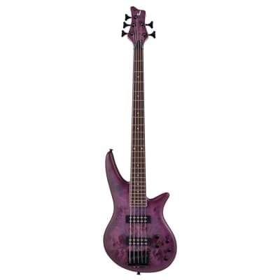 Jackson X Series Spectra Bass SBXP V 2022 Transparent Purple Burst for sale