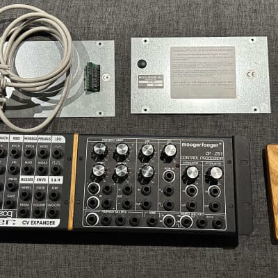 Moog Moogerfooger CP-251 and VX-351 with Rack and Extras image 1