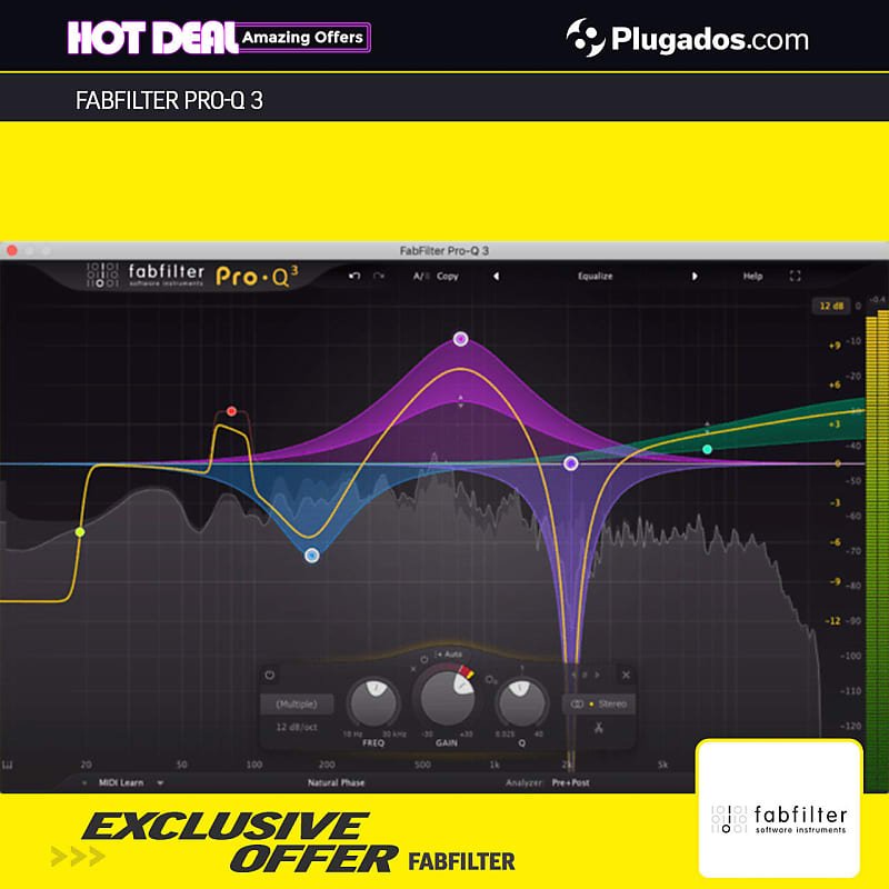 Software (Download) FabFilter Pro-Q 3 | Reverb