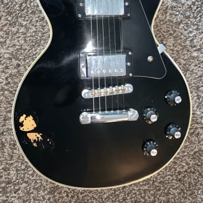 1970’s Cortez  Les Paul  custom copy electric guitar ala John Sykes made in japan  1970s image 3