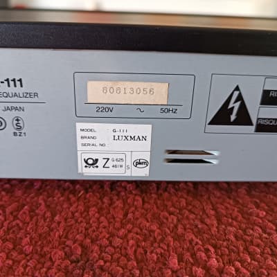 Luxman G-111 1988 - Black image 5