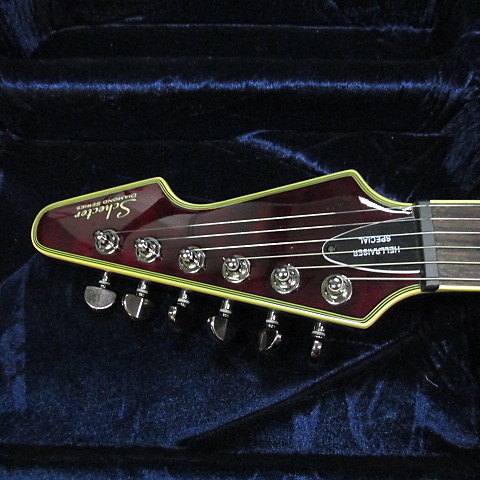 シェクター　ヘルレイザー　EMG Schecter Hellraiser Special Avenger Black Cherry Flametop