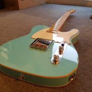 Squier telecaster double bound top